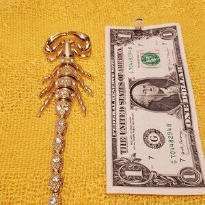Scorpion Brooch